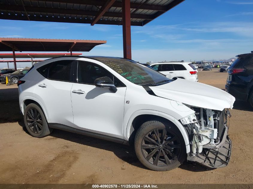 VIN JTJKGCEZ0N2001395 2022 Lexus NX 350, F Sport Ha... no.14