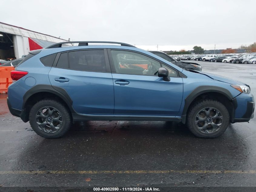 2021 Subaru Crosstrek Sport VIN: JF2GTHRC0MH276267 Lot: 40902590