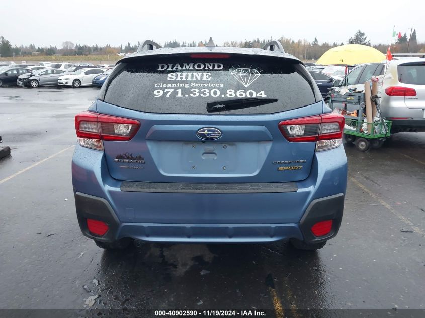 2021 Subaru Crosstrek Sport VIN: JF2GTHRC0MH276267 Lot: 40902590