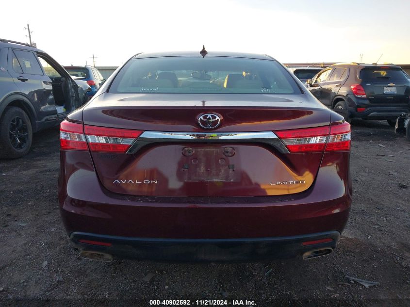 2014 Toyota Avalon Limited VIN: 4T1BK1EB6EU131433 Lot: 40902592