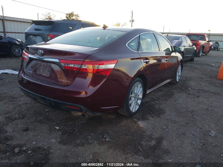 2014 Toyota Avalon Limited VIN: 4T1BK1EB6EU131433 Lot: 40902592