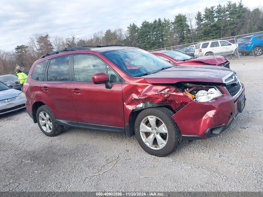 2016 Subaru Forester 2.5I Premium VIN: JF2SJADC2GH568733 Lot: 40902596