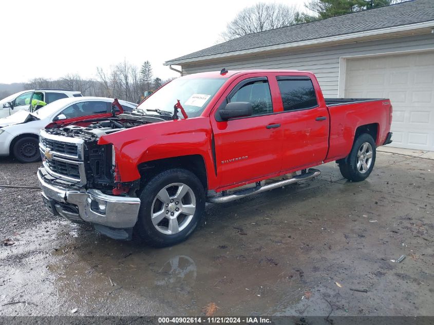 2014 Chevrolet Silverado 1500 2Lt VIN: 3GCUKREH6EG177802 Lot: 40902614