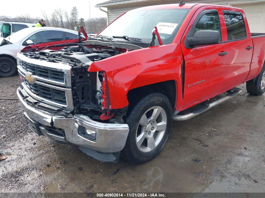 2014 Chevrolet Silverado 1500 2Lt VIN: 3GCUKREH6EG177802 Lot: 40902614