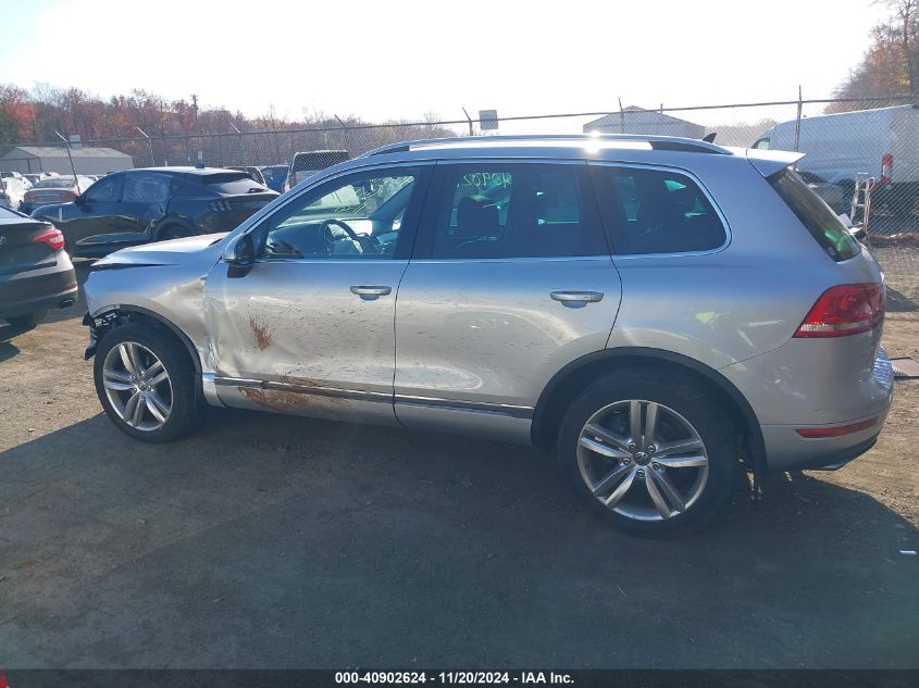 2013 Volkswagen Touareg Vr6 Executive VIN: WVGEF9BPXDD006370 Lot: 40902624