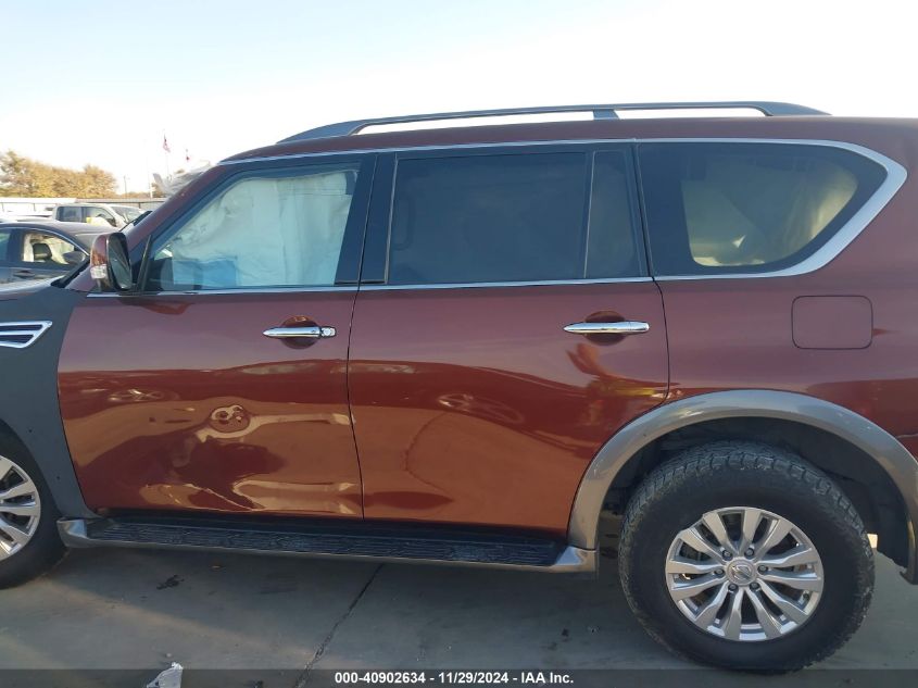 2018 Nissan Armada Sv VIN: JN8AY2ND9J9052281 Lot: 40902634