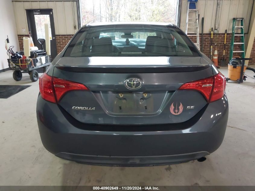 2017 Toyota Corolla Se VIN: 2T1BURHE6HC759433 Lot: 40902649