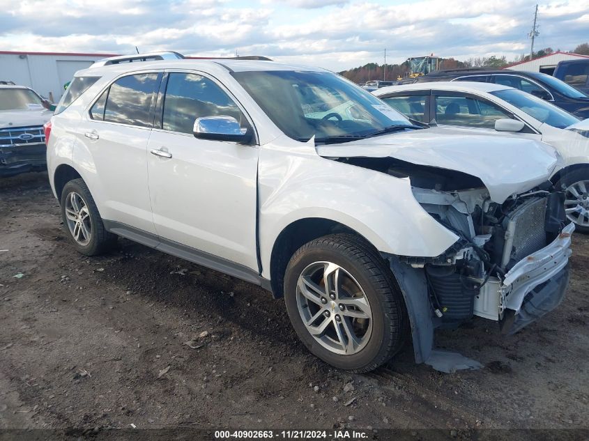 2016 Chevrolet Equinox Ltz VIN: 2GNFLGE38G6258563 Lot: 40902663