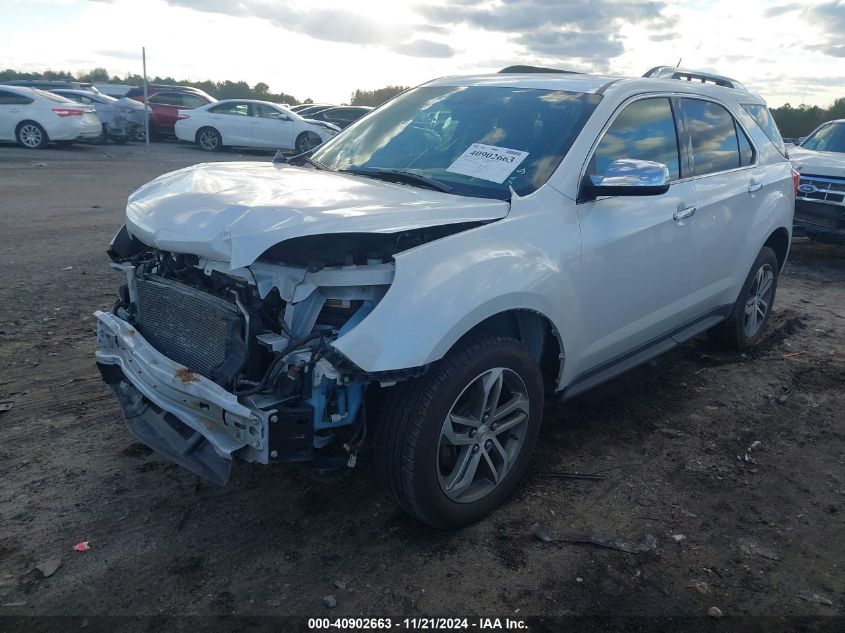 2016 Chevrolet Equinox Ltz VIN: 2GNFLGE38G6258563 Lot: 40902663