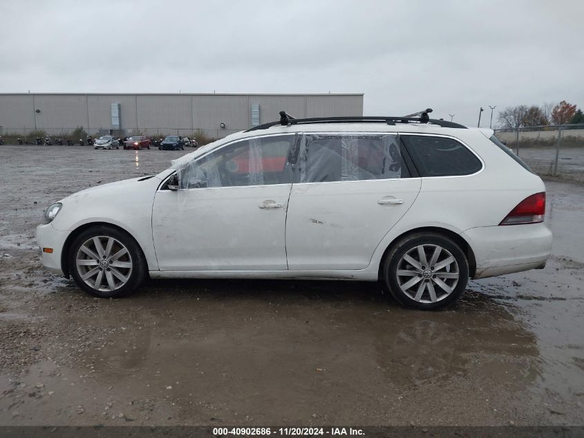 2011 Volkswagen Jetta Sportwagen 2.0L Tdi VIN: 3VWPL7AJ4BM617579 Lot: 40902686