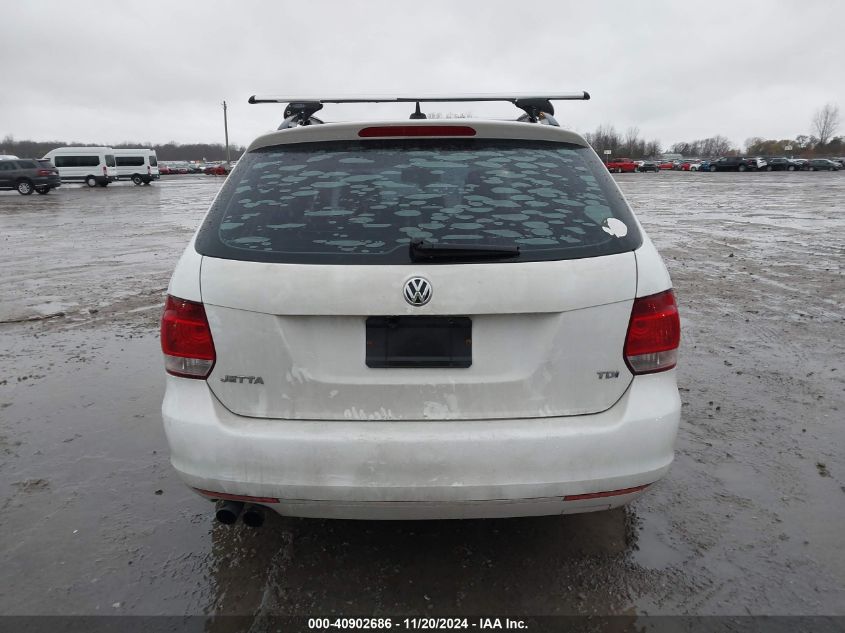 2011 Volkswagen Jetta Sportwagen 2.0L Tdi VIN: 3VWPL7AJ4BM617579 Lot: 40902686