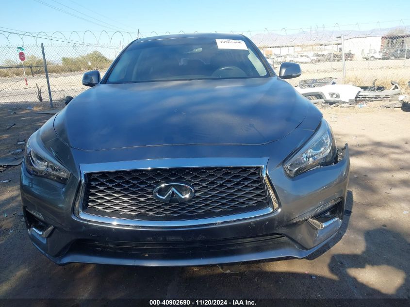 2018 Infiniti Q50 3.0T Luxe VIN: JN1EV7AP8JM362795 Lot: 40902690