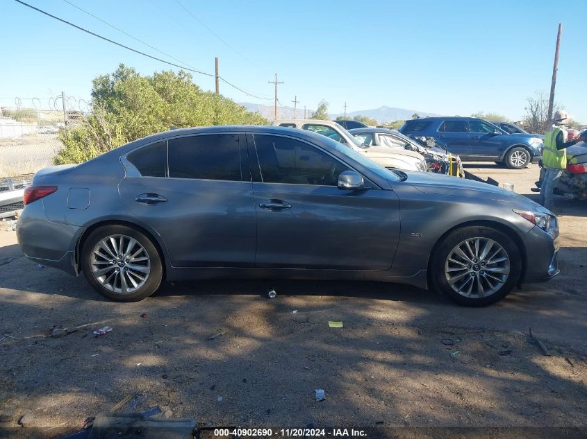 2018 Infiniti Q50 3.0T Luxe VIN: JN1EV7AP8JM362795 Lot: 40902690