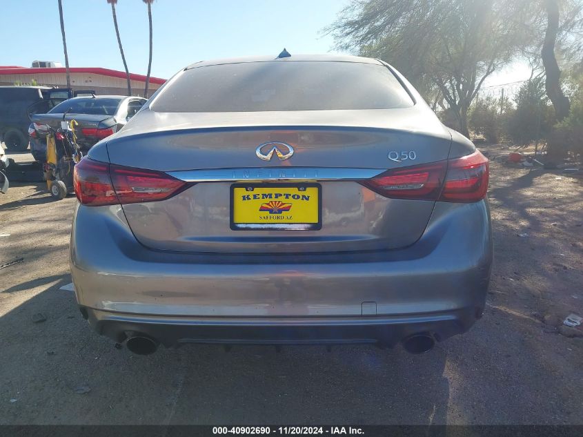 2018 Infiniti Q50 3.0T Luxe VIN: JN1EV7AP8JM362795 Lot: 40902690