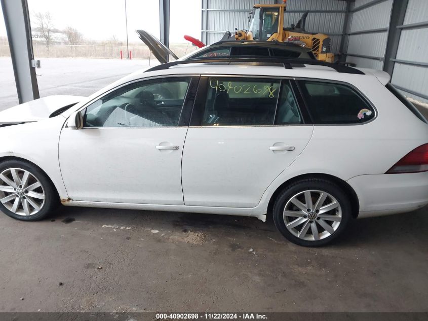 2011 Volkswagen Jetta Sportwagen 2.0L Tdi VIN: 3VWPL7AJ4BM637444 Lot: 40902698