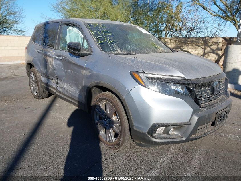 VIN 5FNYF7H51LB004705 2020 Honda Passport, 2Wd Ex-L no.1