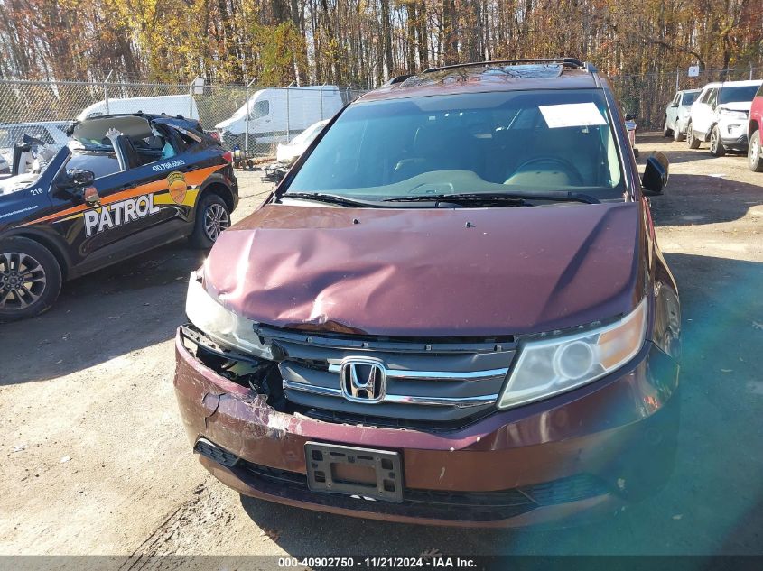 2011 Honda Odyssey Ex-L VIN: 5FNRL5H66BB069381 Lot: 40902750