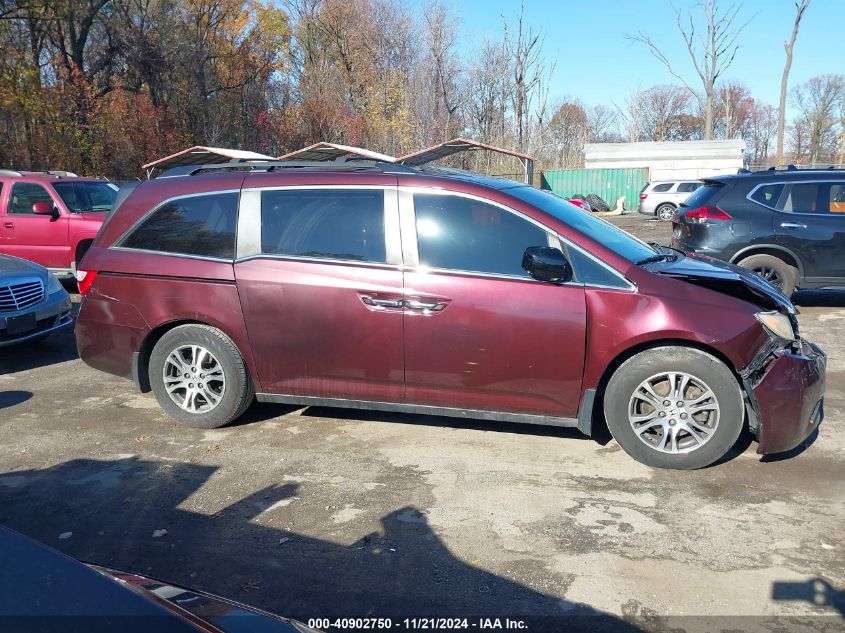 2011 Honda Odyssey Ex-L VIN: 5FNRL5H66BB069381 Lot: 40902750