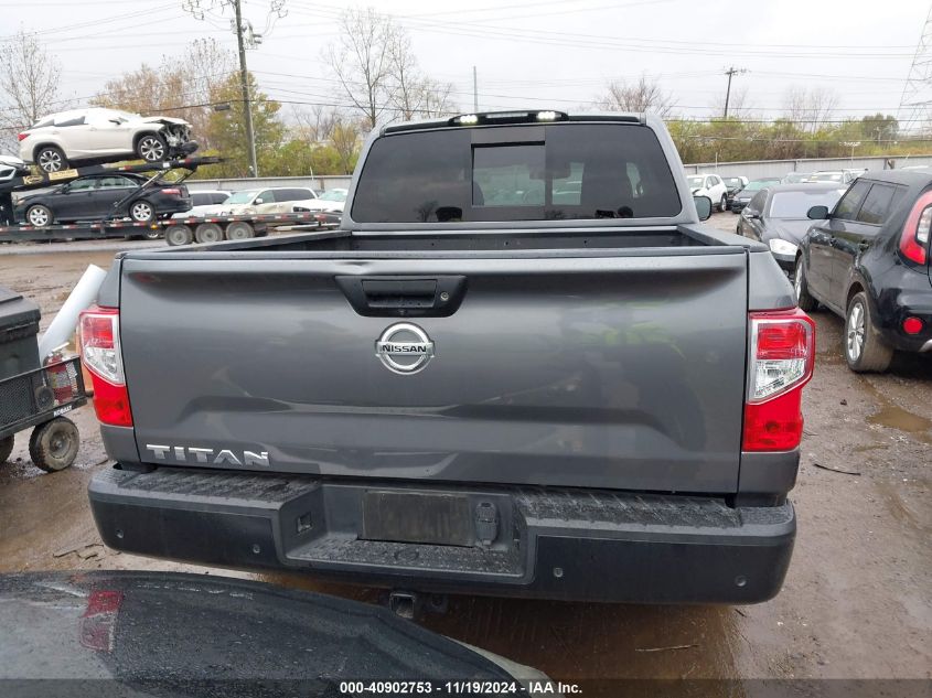 2021 Nissan Titan S 4X2 VIN: 1N6AA1EE2MN527393 Lot: 40902753