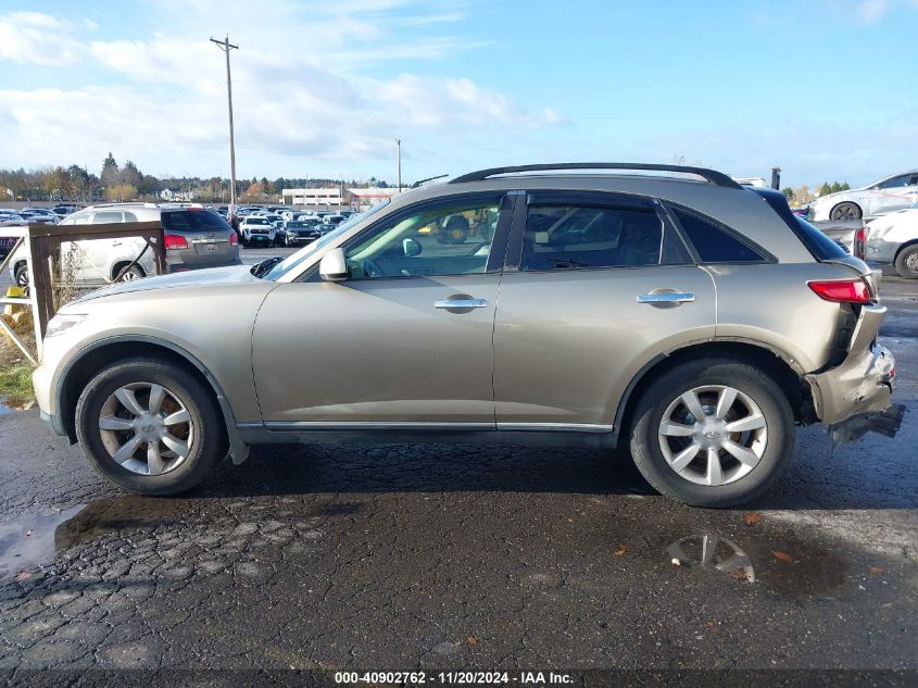 2003 Infiniti Fx35 VIN: JNRAS08W03X201321 Lot: 40902762