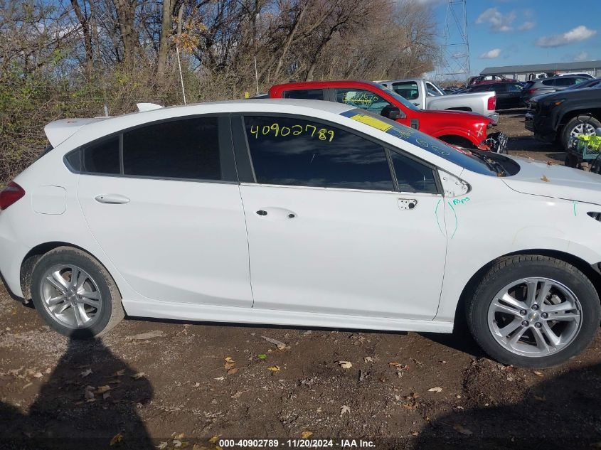 2017 Chevrolet Cruze Lt Auto VIN: 3G1BE6SM0HS580716 Lot: 40902789