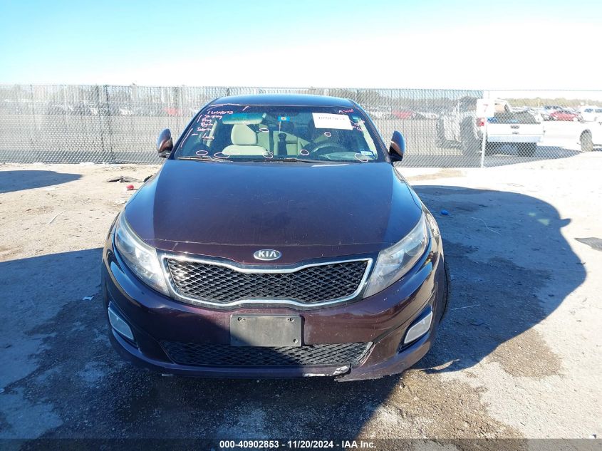 2015 Kia Optima Lx VIN: 5XXGM4A71FG426163 Lot: 40902853