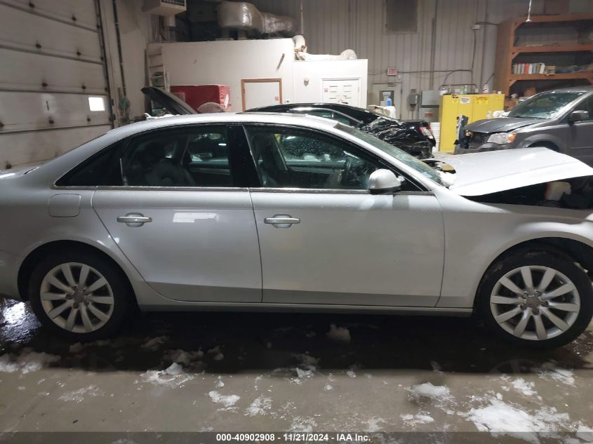 2013 Audi A4 2.0T Premium VIN: WAUBFAFL9DN038279 Lot: 40902908