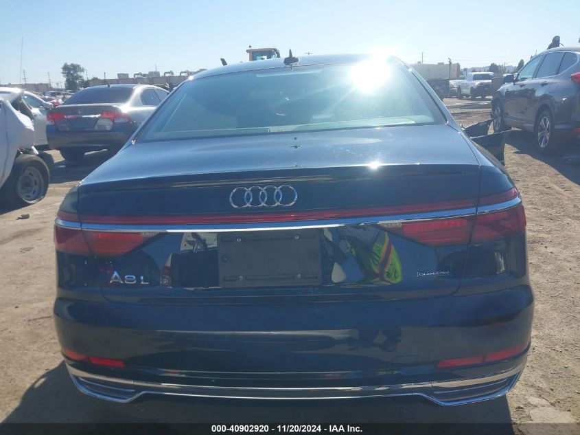 2021 Audi A8 L 55 Tfsi Quattro Tiptronic VIN: WAU8DAF87MN026823 Lot: 40902920