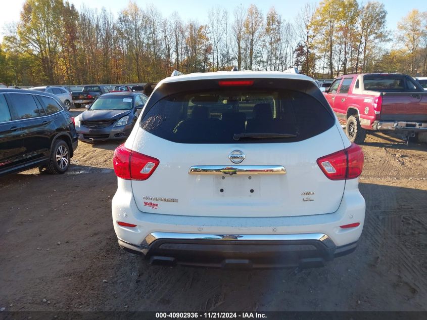 2018 Nissan Pathfinder Sl VIN: 5N1DR2MM8JC623412 Lot: 40902936