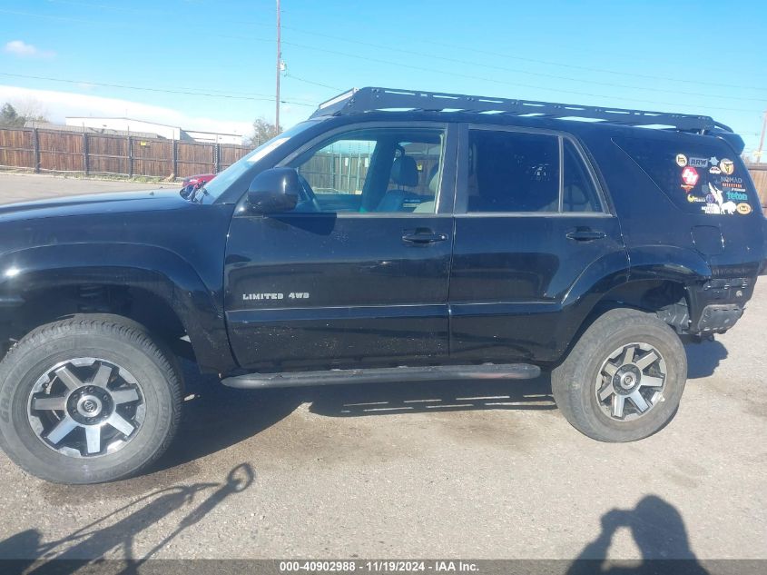 2008 Toyota 4Runner Limited V8 VIN: JTEBT17R98K001993 Lot: 40902988