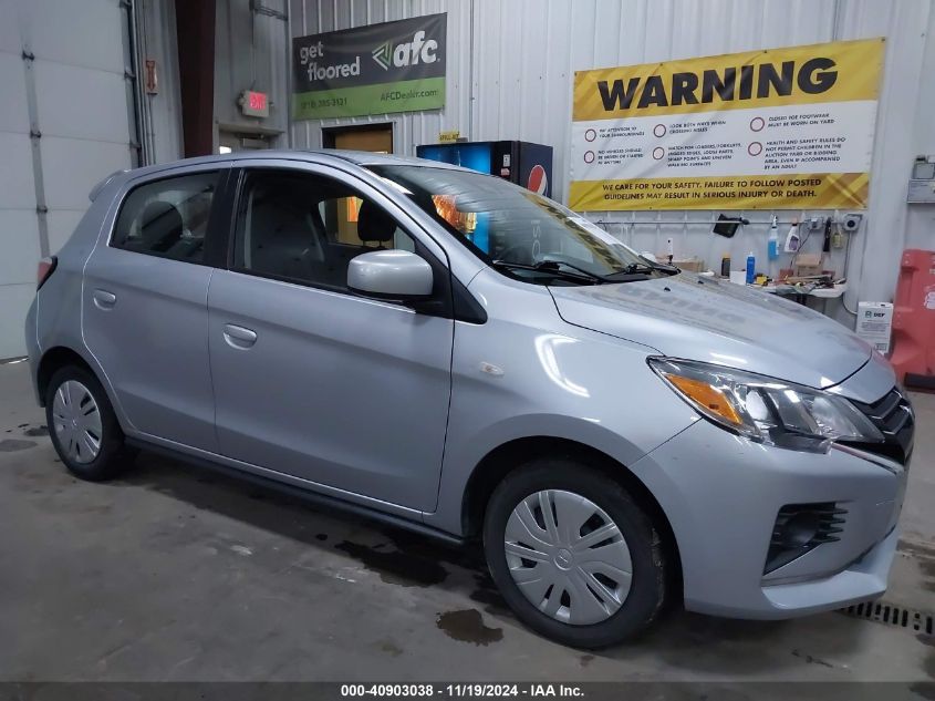 2021 Mitsubishi Mirage Carbonite Edition/Es/Le VIN: ML32AUHJ8MH009081 Lot: 40903038