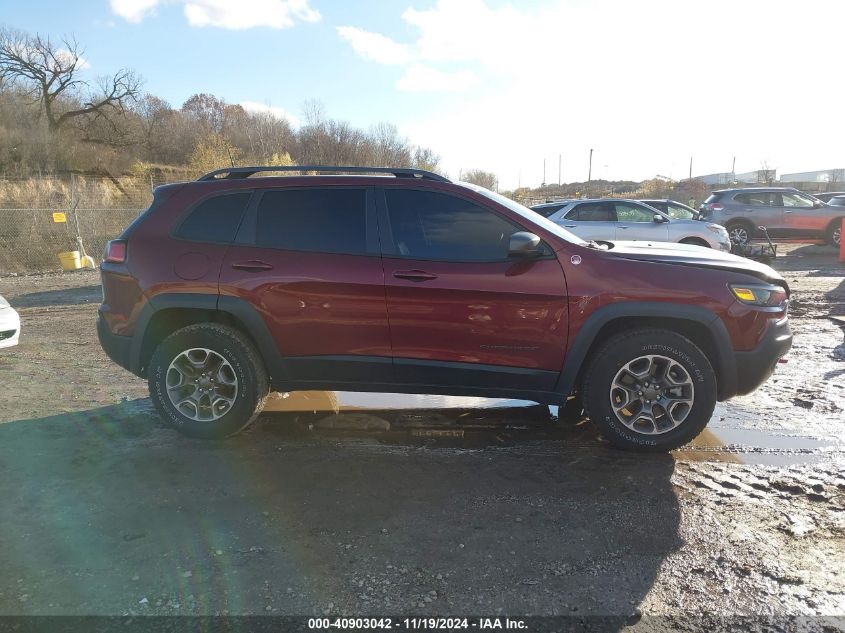 2021 Jeep Cherokee Trailhawk 4X4 VIN: 1C4PJMBX5MD193290 Lot: 40903042