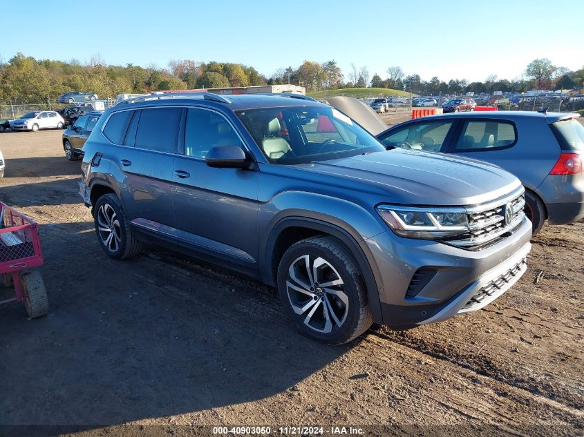 2021 Volkswagen Atlas 3.6L V6 Sel Premium VIN: 1V2TR2CA1MC511013 Lot: 40903050