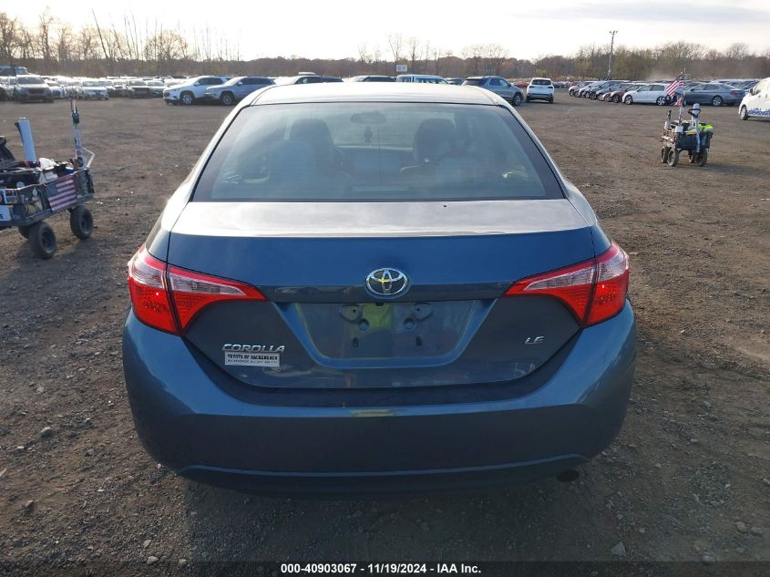 2017 Toyota Corolla Le VIN: 2T1BURHE9HC856870 Lot: 40903067