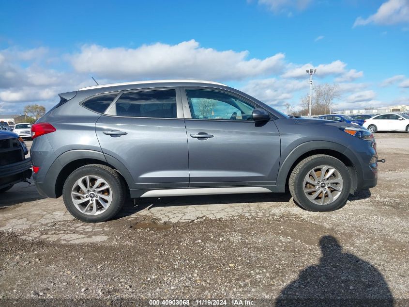 2017 Hyundai Tucson Se VIN: KM8J3CA44HU389997 Lot: 40903068