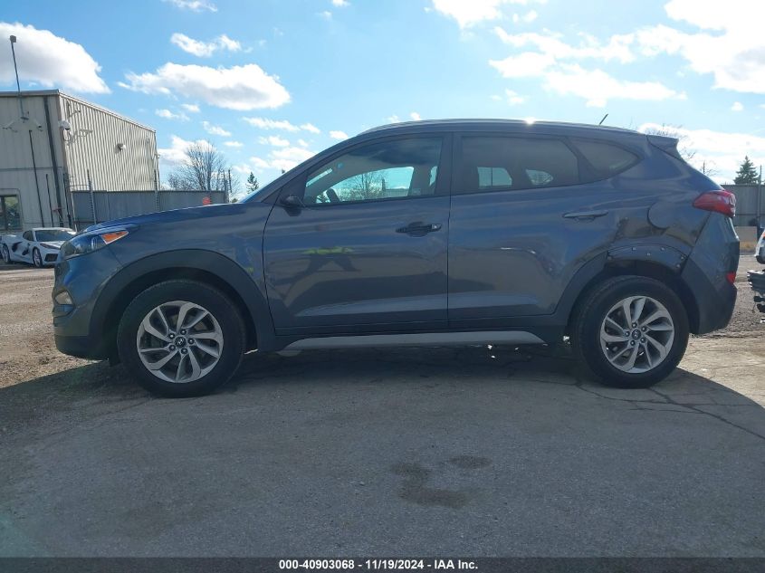 2017 Hyundai Tucson Se VIN: KM8J3CA44HU389997 Lot: 40903068