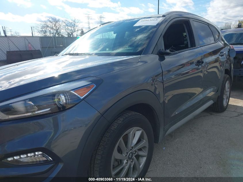 2017 Hyundai Tucson Se VIN: KM8J3CA44HU389997 Lot: 40903068