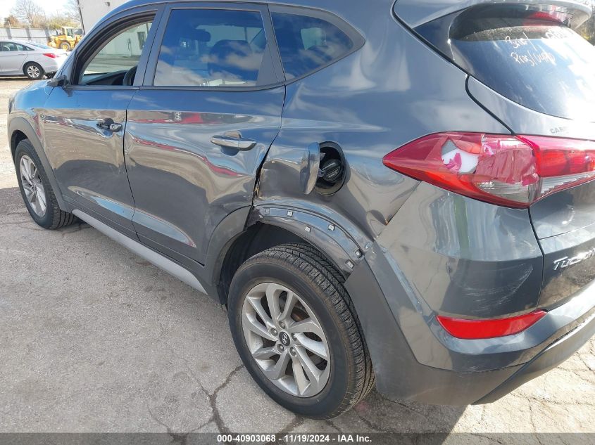 2017 Hyundai Tucson Se VIN: KM8J3CA44HU389997 Lot: 40903068