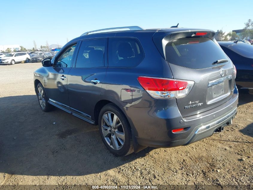 2013 Nissan Pathfinder Platinum VIN: 5N1AR2MN4DC658125 Lot: 40903104