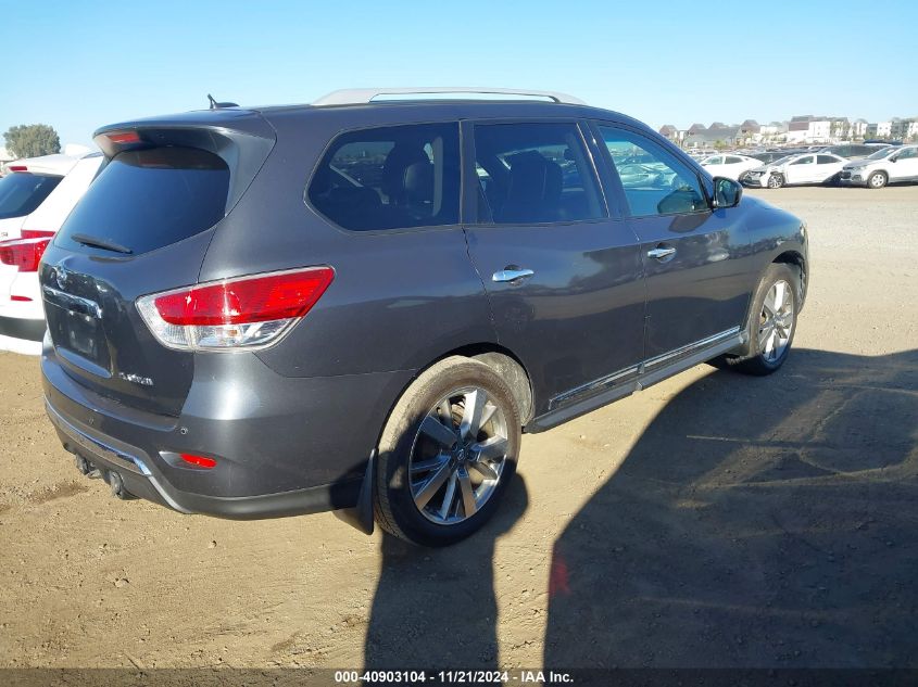 2013 Nissan Pathfinder Platinum VIN: 5N1AR2MN4DC658125 Lot: 40903104