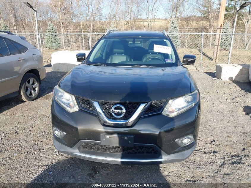 2015 Nissan Rogue Sl VIN: 5N1AT2MV7FC926444 Lot: 40903122