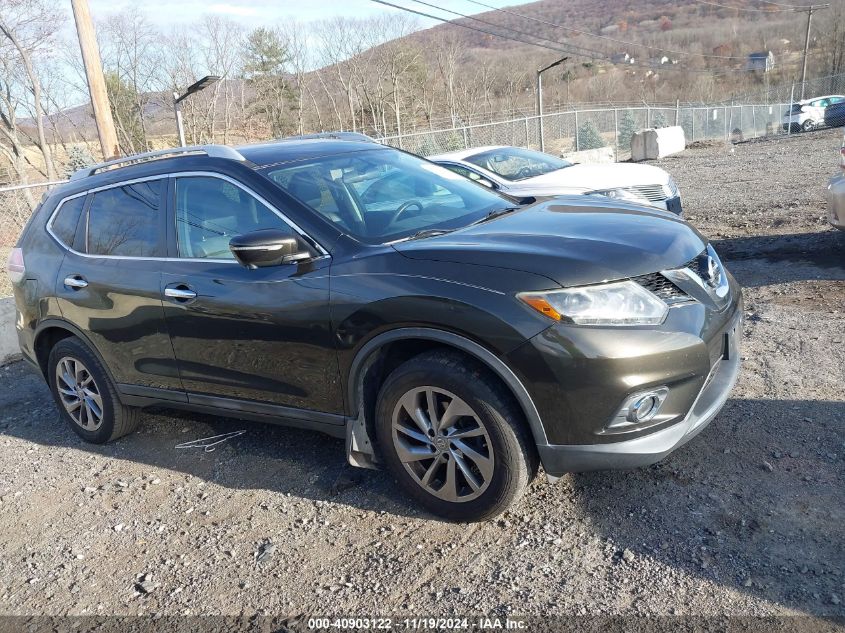 2015 Nissan Rogue Sl VIN: 5N1AT2MV7FC926444 Lot: 40903122