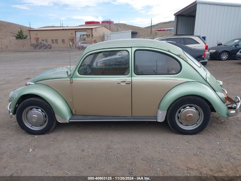 1967 Volkswagen Beetle VIN: 117737908 Lot: 40903125