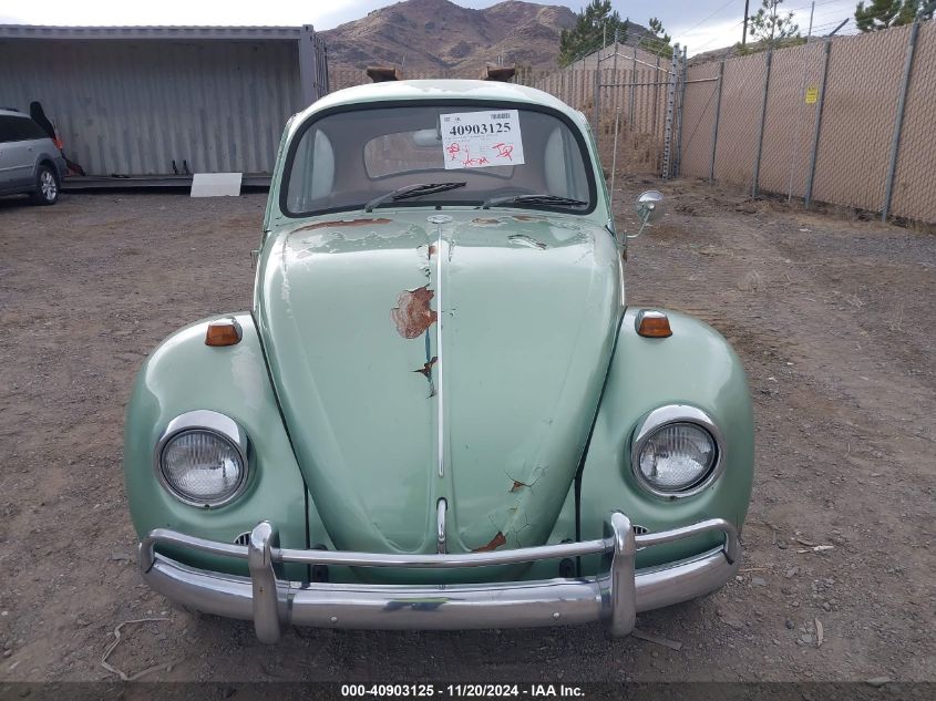 1967 Volkswagen Beetle VIN: 117737908 Lot: 40903125