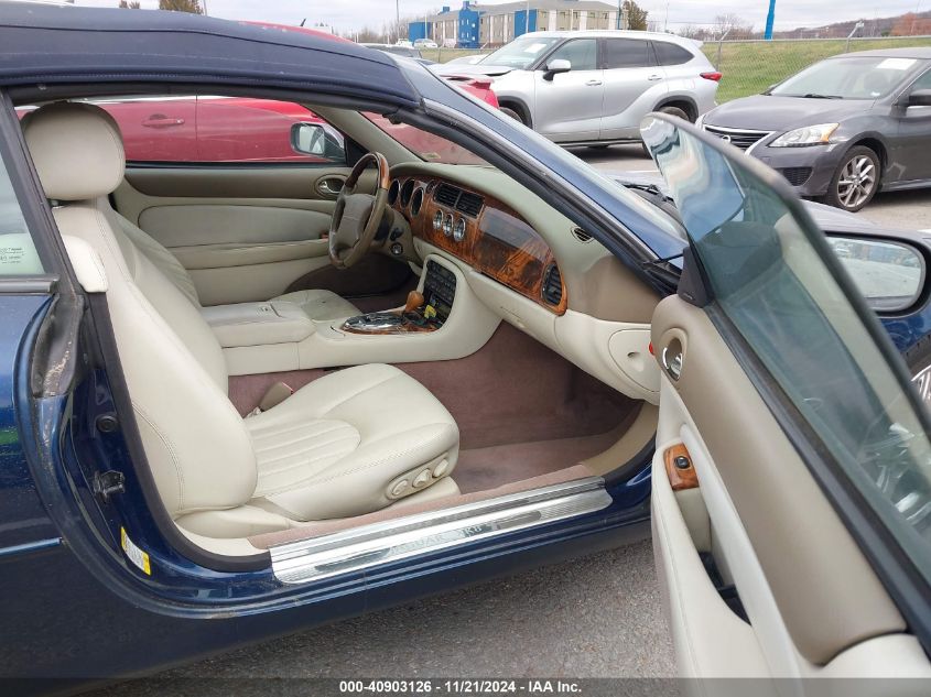 2002 Jaguar Xk8 VIN: SAJDA42CX2NA28332 Lot: 40903126