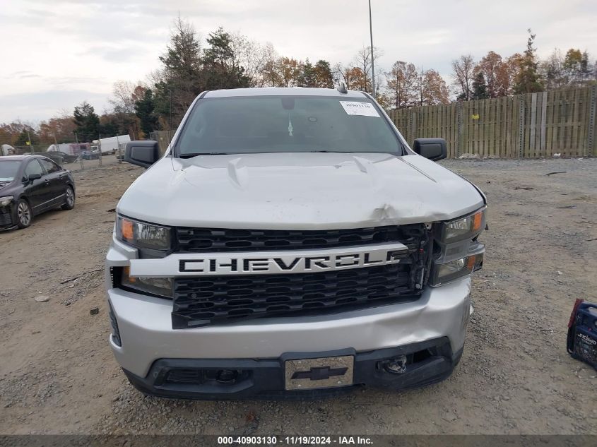 2020 Chevrolet Silverado 1500 2Wd Standard Bed Custom VIN: 1GCRWBEKXLZ375096 Lot: 40903130