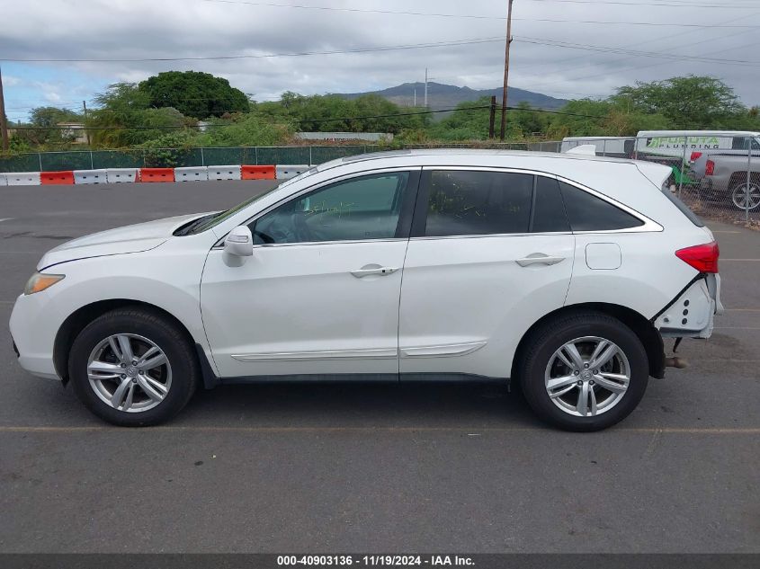 2014 Acura Rdx VIN: 5J8TB3H33EL011198 Lot: 40903136