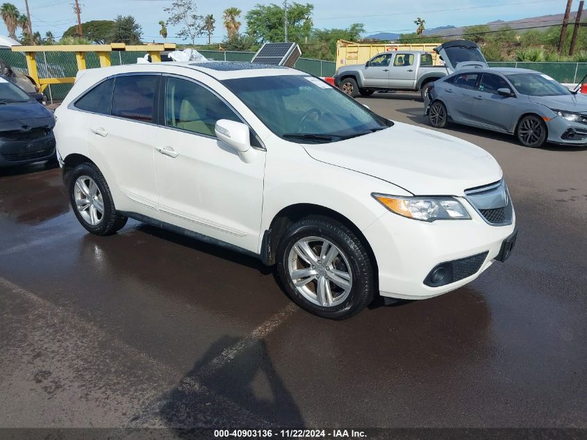 VIN 5J8TB3H33EL011198 2014 Acura RDX no.1