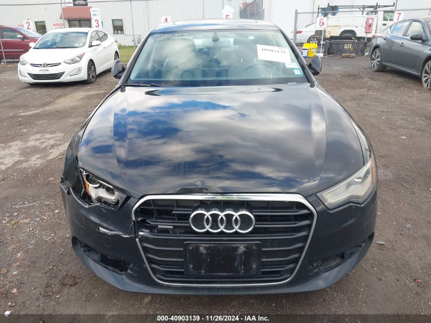 2014 Audi A6 3.0T Premium Plus VIN: WAUFGAFC9EN093167 Lot: 40903139