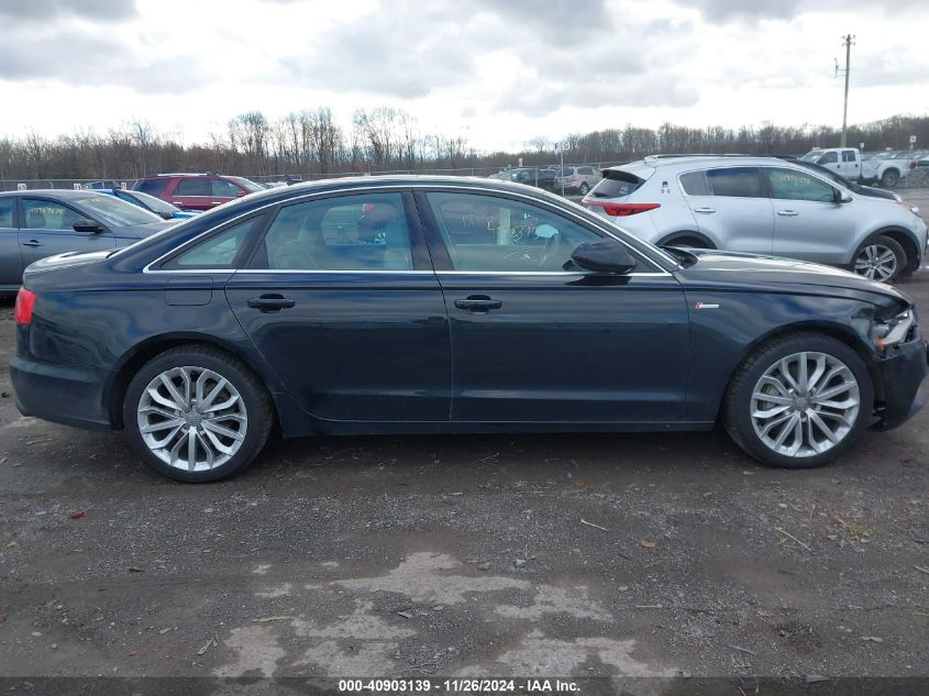 2014 Audi A6 3.0T Premium Plus VIN: WAUFGAFC9EN093167 Lot: 40903139